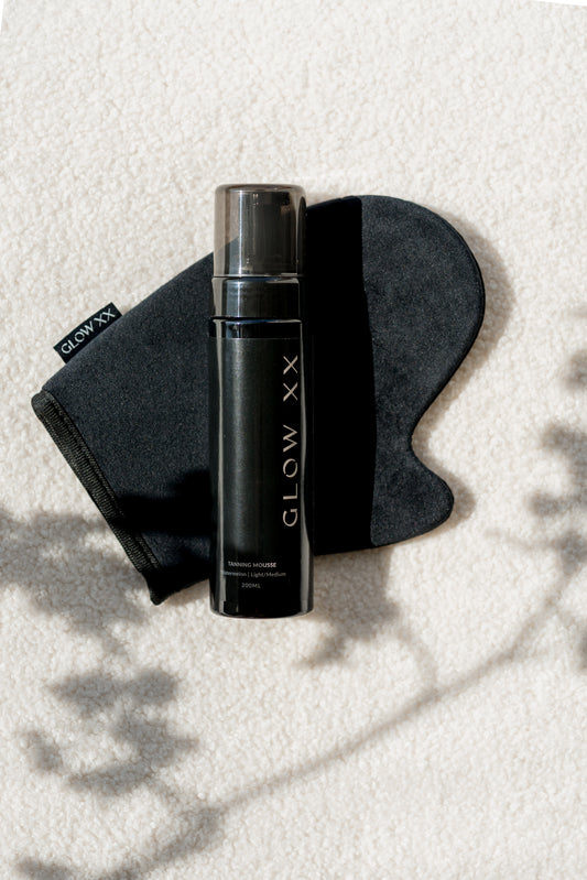 GLOW XX MOUSSE WATERMELON - LIGHT/MEDIUM + GLOVE